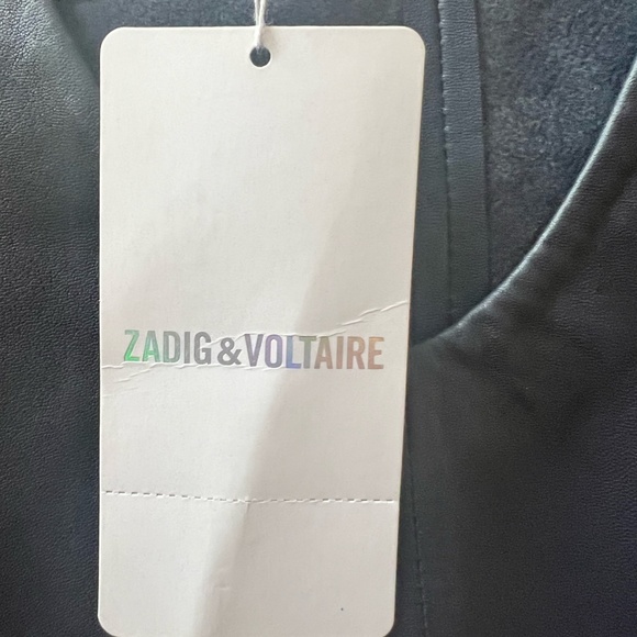 Zadig and Voltaire Leather dress - Picture 8 of 8